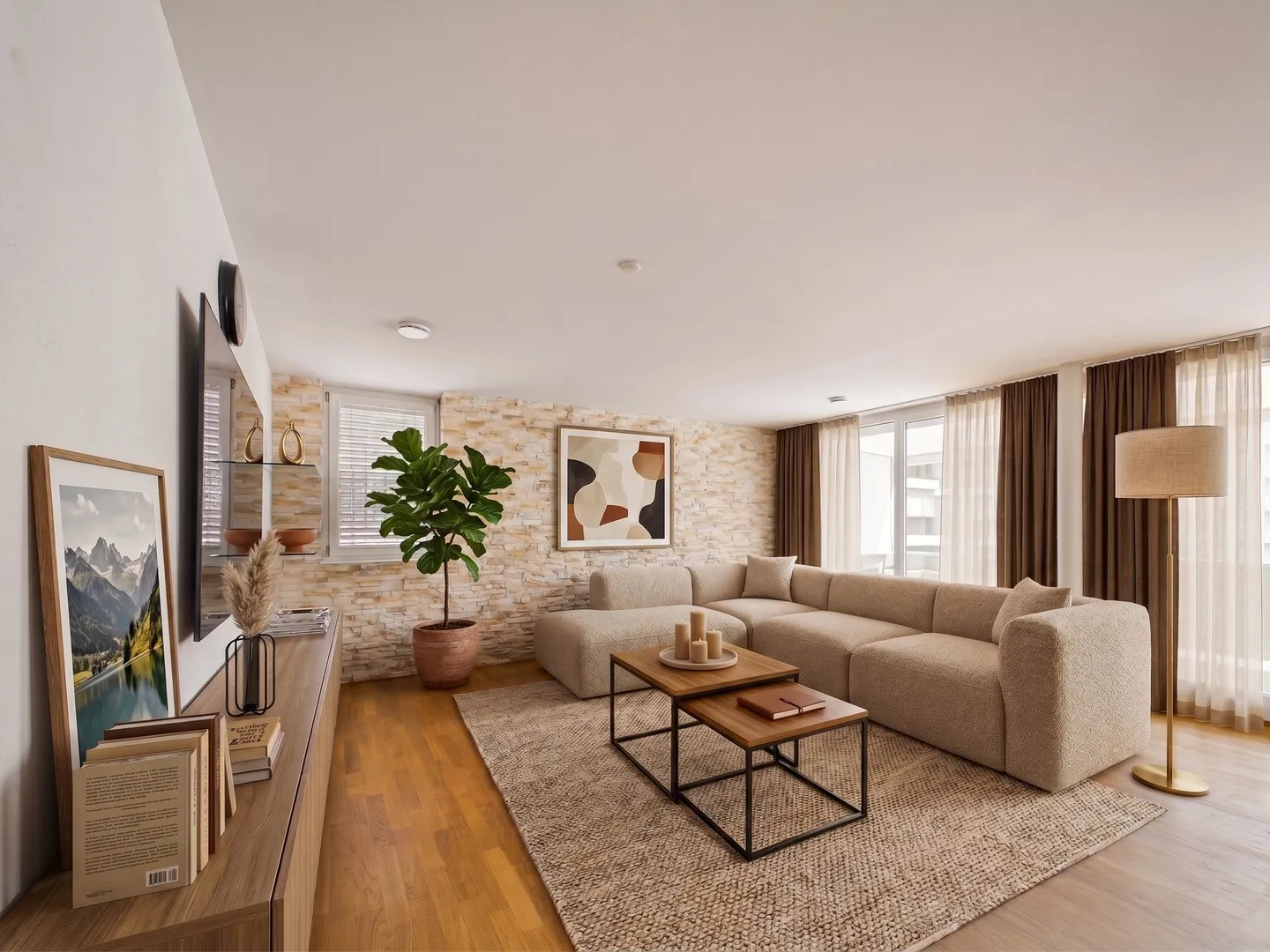 Moderne 3.5-Zimmer-Wohnung mit Tiefgarage, Sankt Margrethen - Photo 1 of 10
