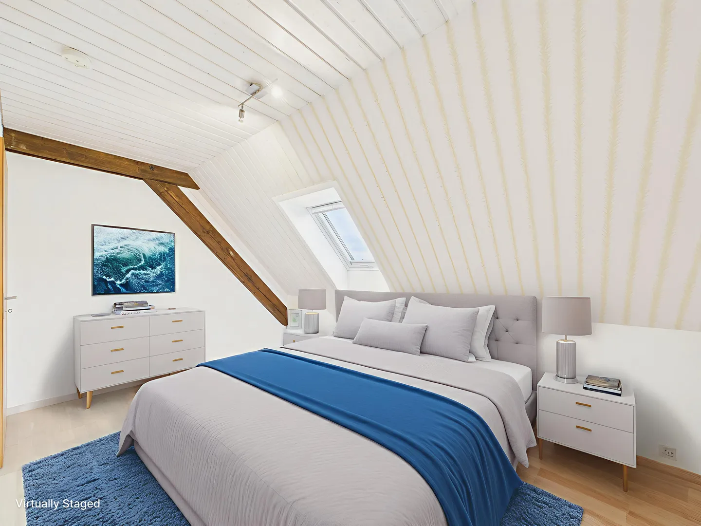 Charming 2.5-room attic apartment with plenty of light and view - Photo 4 of 11