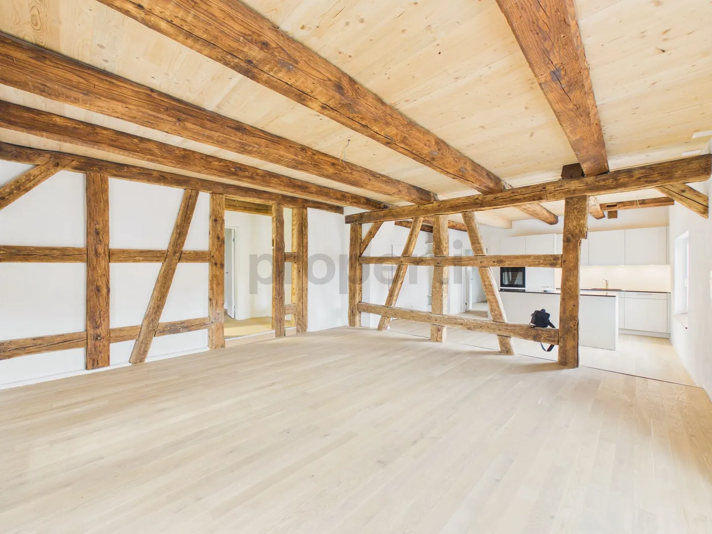 Appartement unique de 3,5 pièces avec caractère historique - Photo 4 sur 11