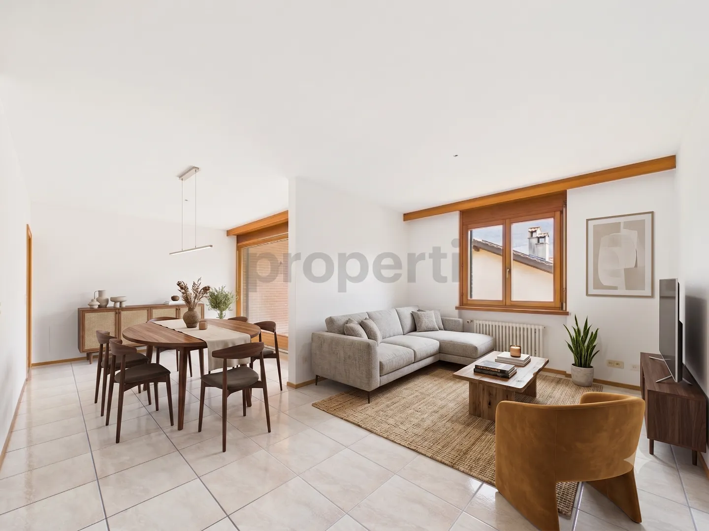 Appartement spacieux dans un cadre verdoyant - Photo 4 sur 13