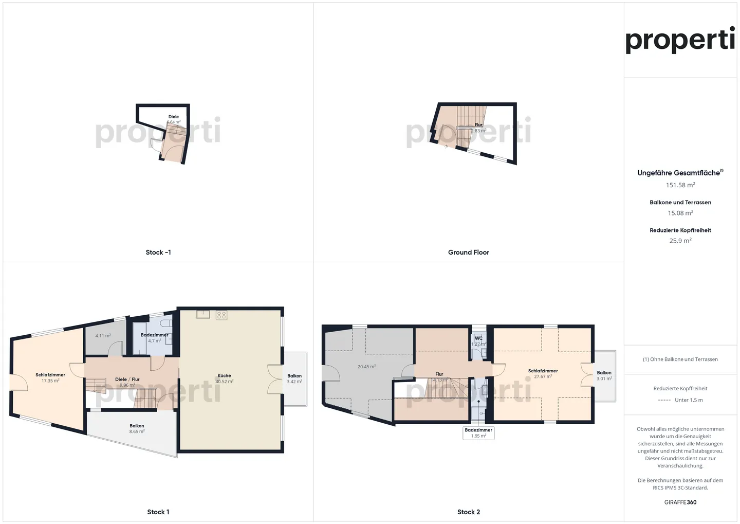 Spacious 4.5-room maisonette with balcony and high-quality finish in Tann - Photo 10 of 11