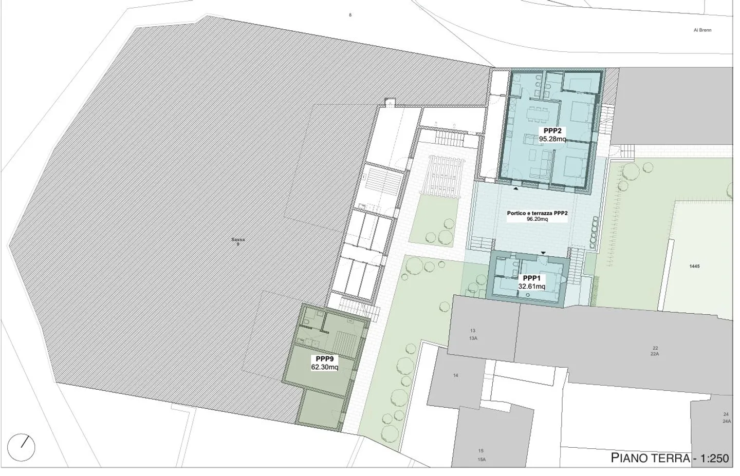 Nouveau complexe résidentiel Sassa à Gnosca - À vendre nouveau 4.5 pièces + studio - Photo 2 sur 4