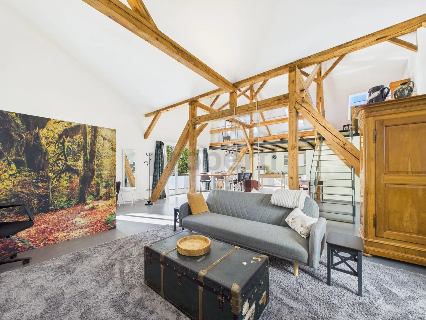 Gemütliche 1.5-Zimmer Wohnung in Münsingen - möbliert - Foto 1 di 11