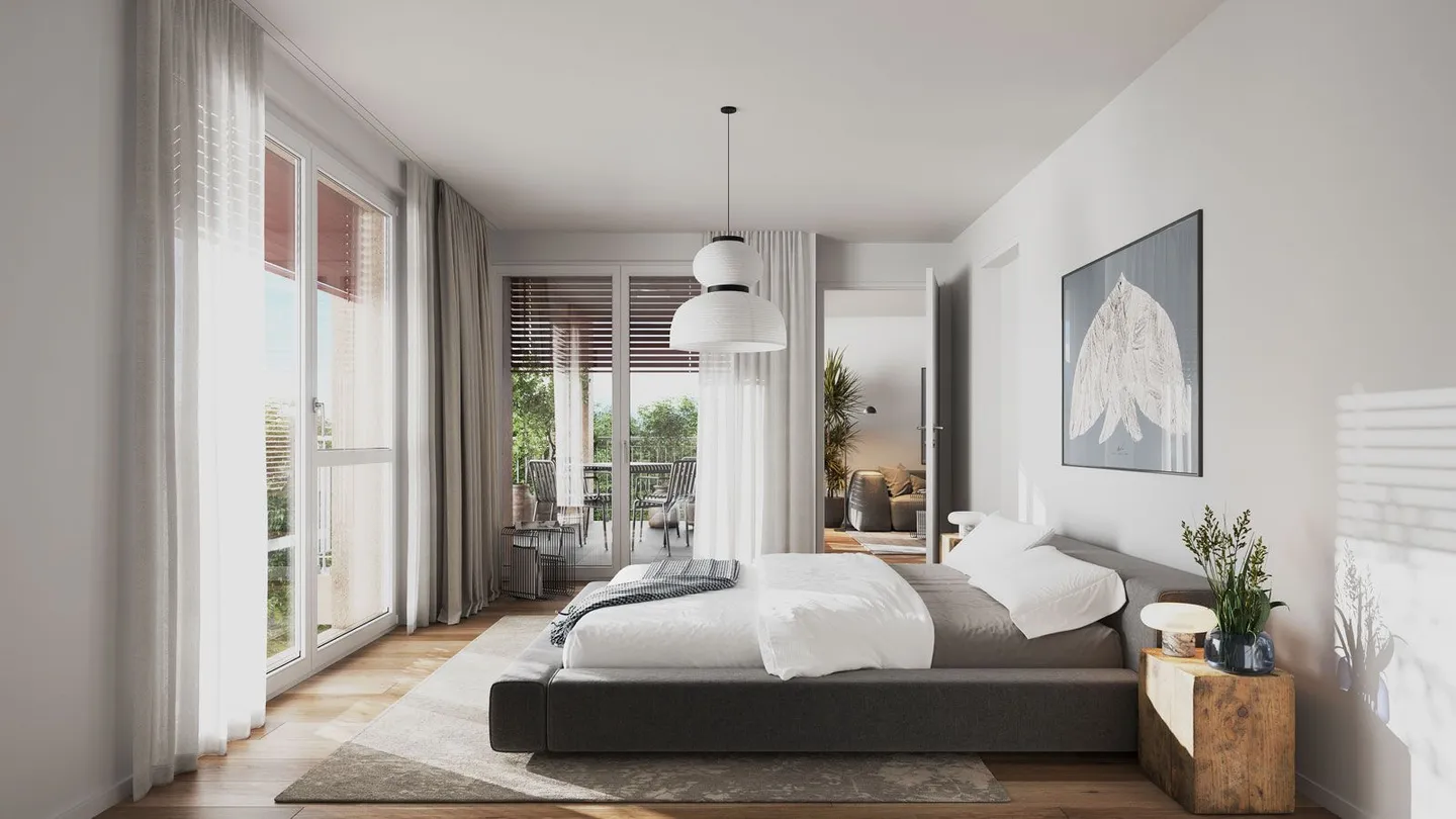 Exclusive 2.5-room new apartment in Bubikon - Photo 5 of 10