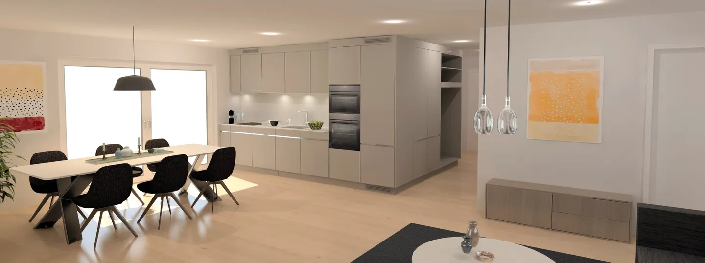 Exclusive 2.5-room new apartment in Bubikon - Photo 2 of 10