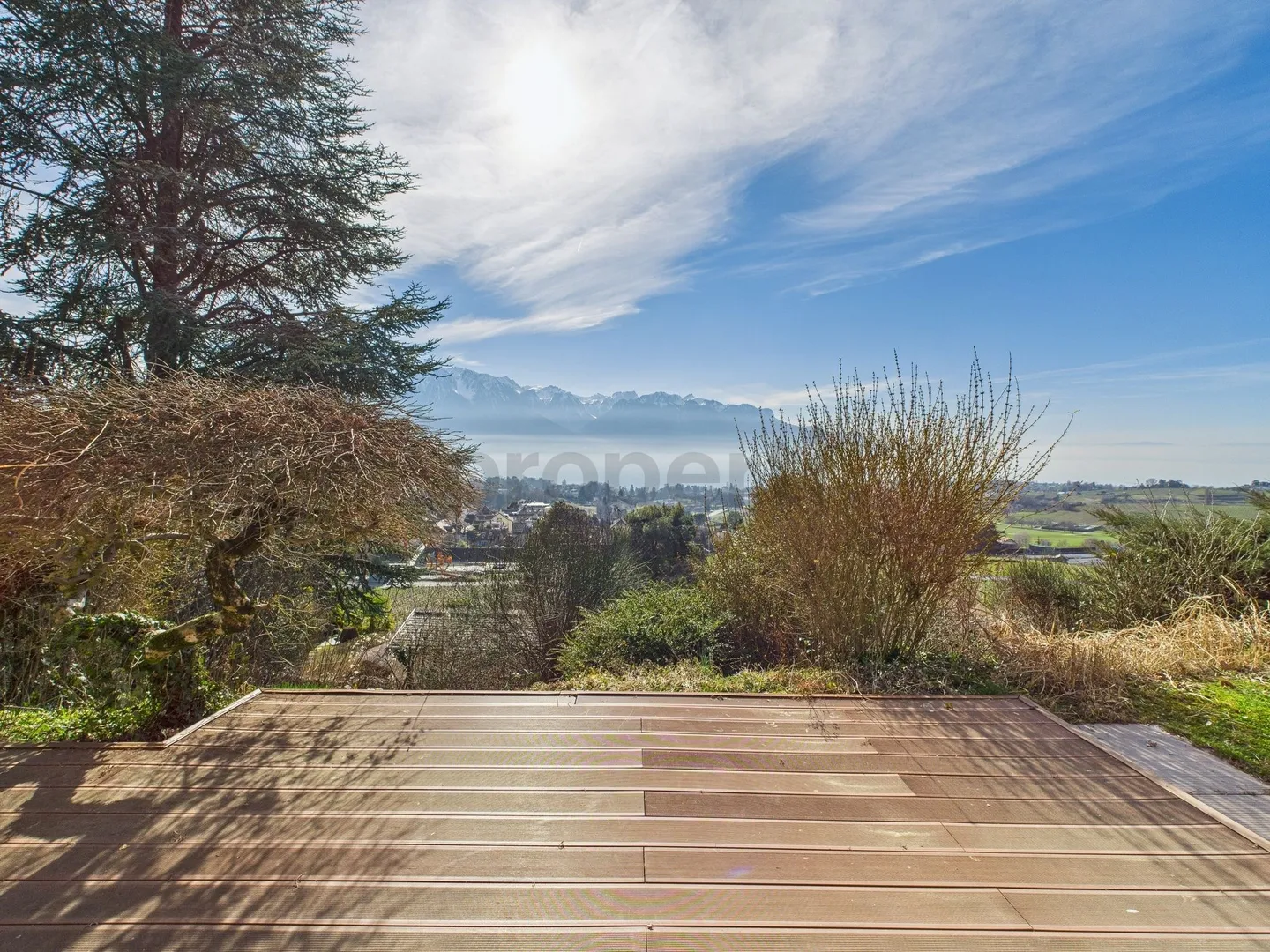 Casa indipendente a Blonay con vista panoramica sul Lago di Ginevra - Foto 1 di 12