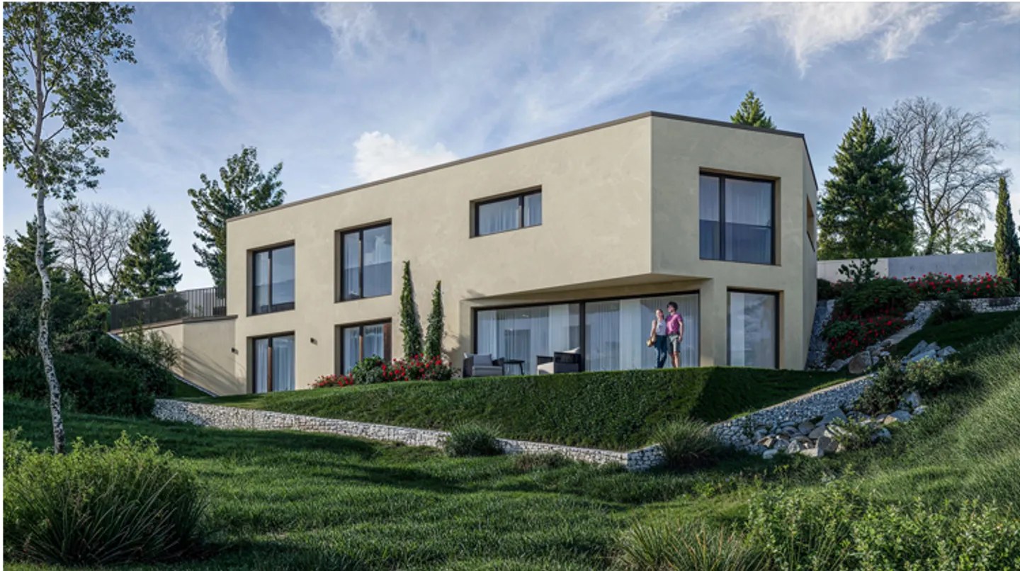 Moderne Architektur an bester Lage  Einfamilienhaus mit Weitsicht in Dulliken - Foto 1 von 6