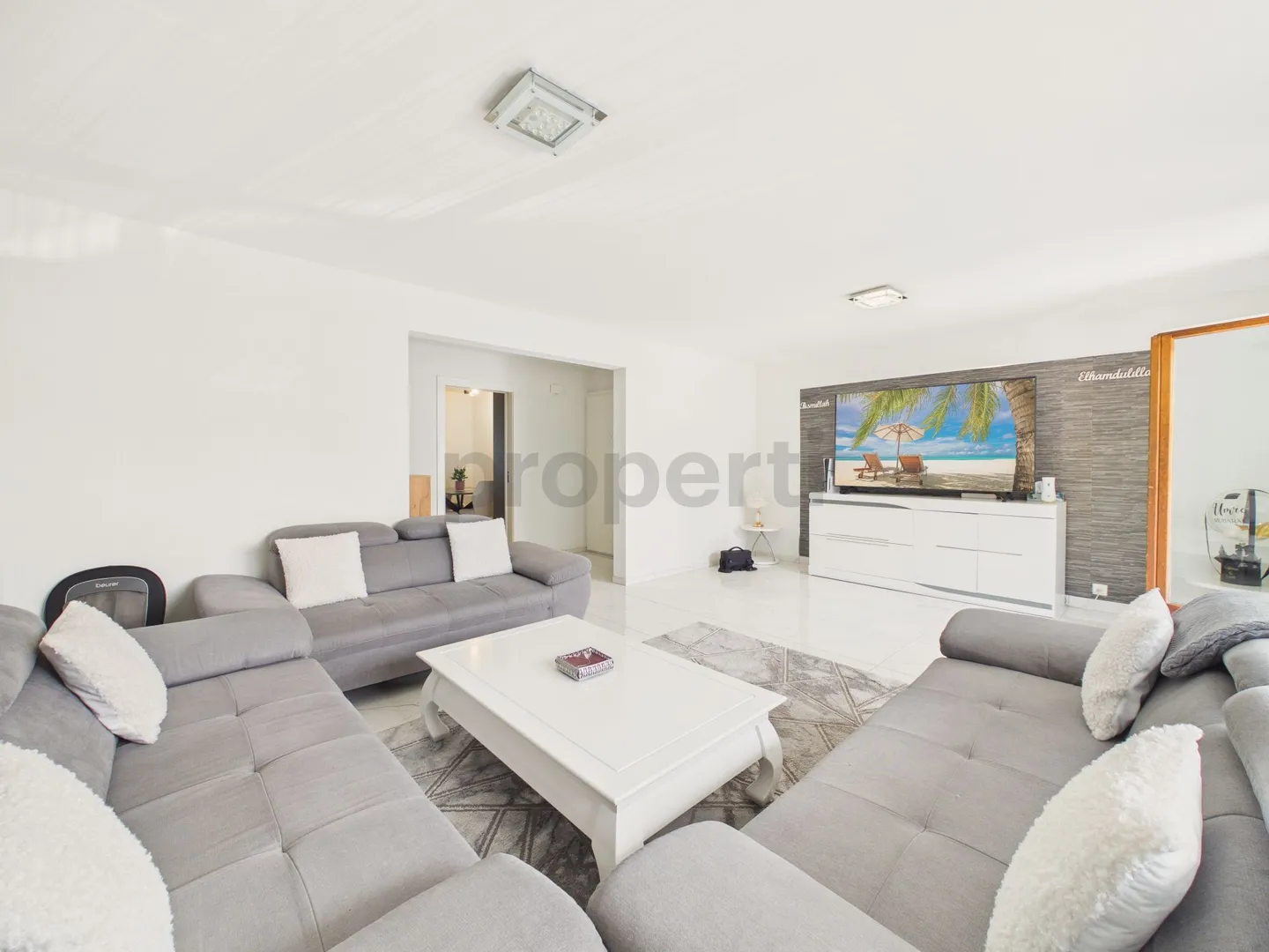 Spazioso appartamento 4.5 locali con balcone, Saxon - Foto 2 di 13