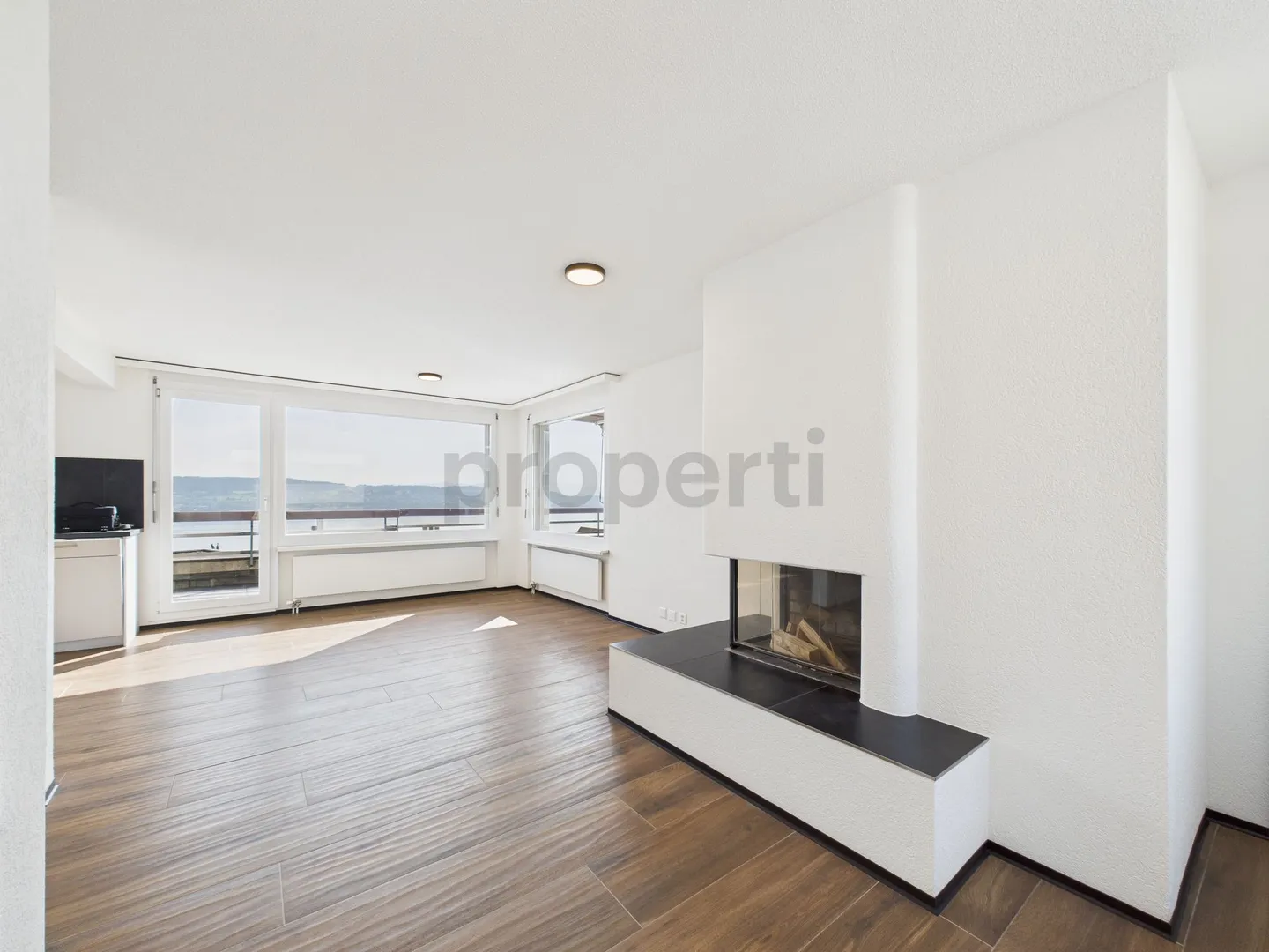 Appartement penthouse exclusif de 3 pièces avec vue à Wädenswil - Photo 2 sur 11