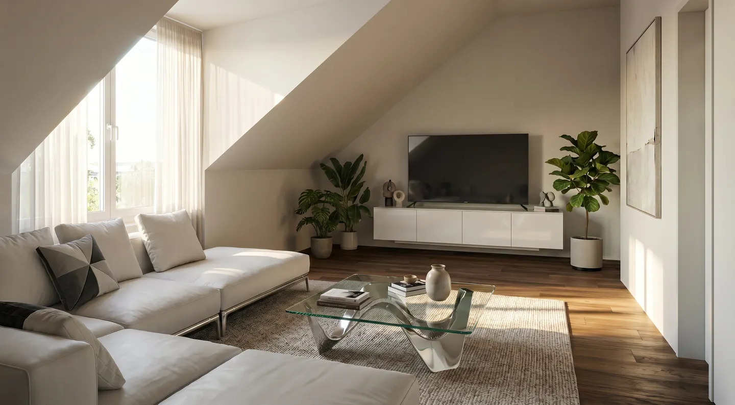 Moderne 6.5 Zimmer Neubau-Doppeleinfamilienhaus D.2 in Oberkulm AG - Foto 4 di 10