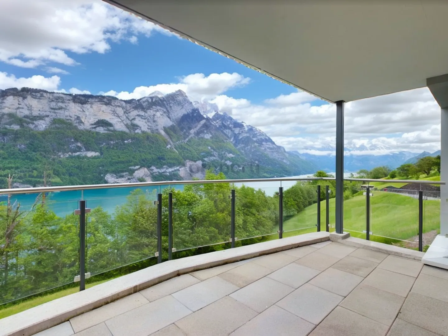 Exclusive living with a breathtaking view of Lake Walen and the Churfirsten - Photo 1 of 13