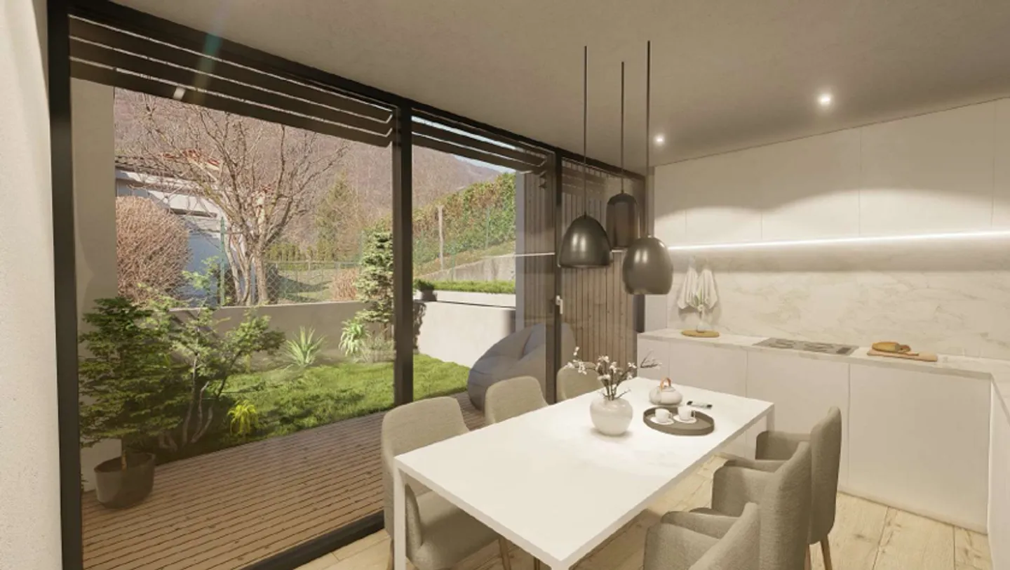 Modern 4-room duplex apartment at the foot of Monte Tamaro in Monteceneri - Photo 5 of 6