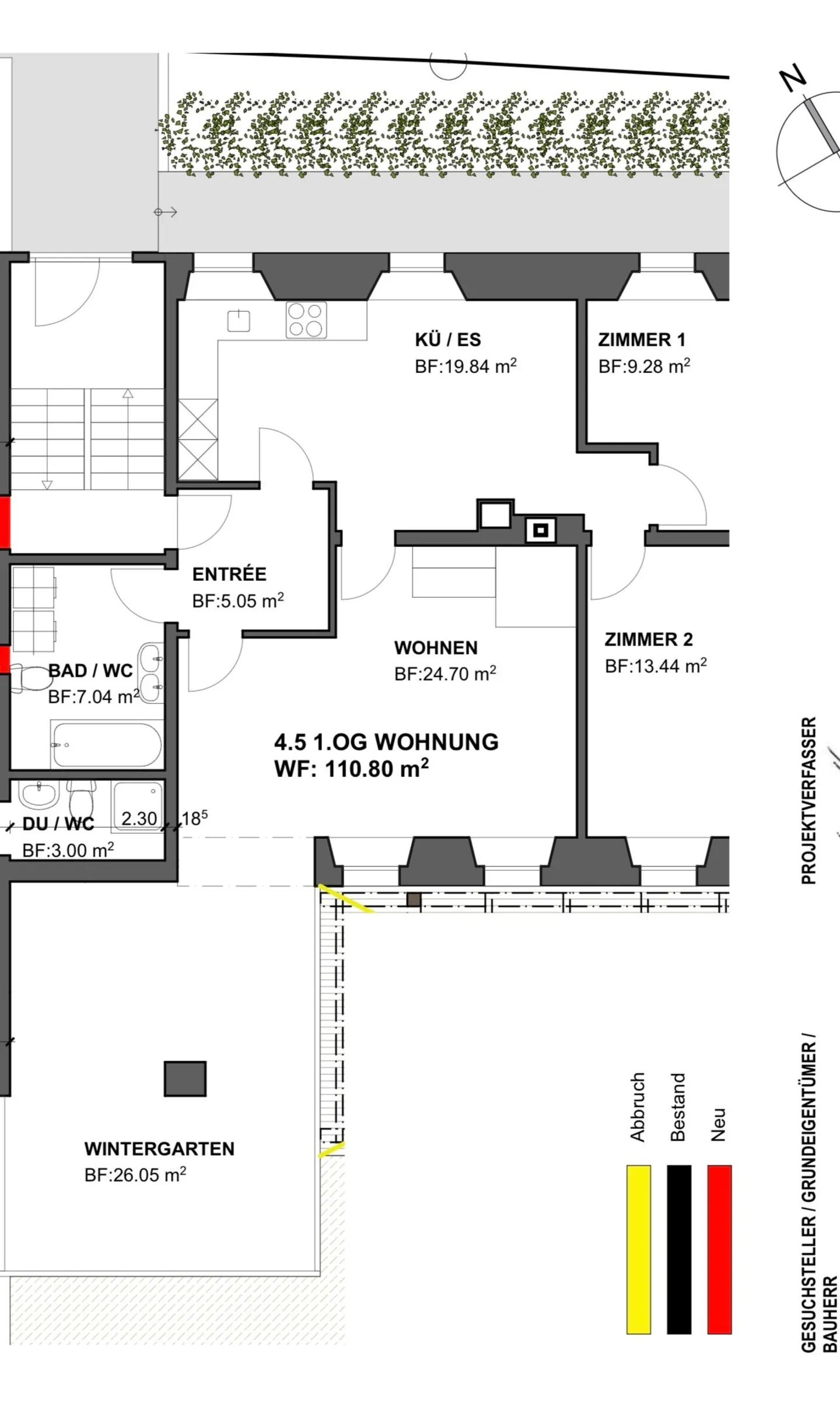 Charmante Wohnung mit Wintergarten - Foto 5 von 13