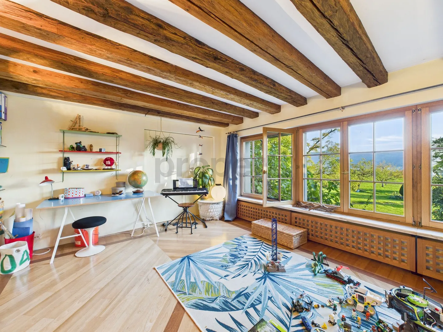 Maison de campagne idyllique avec vue sur le lac et les montagnes - Photo 11 sur 13