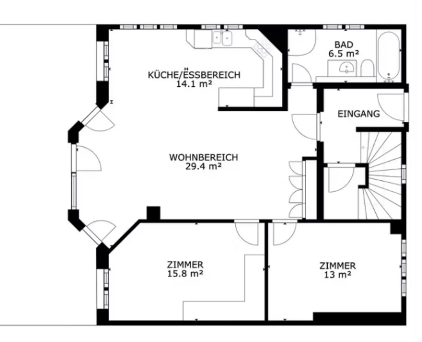 Attractive 3.5-room apartment with lake view and reliable tenant - Your secure investment in Flüelen (UR) - Photo 5 of 8