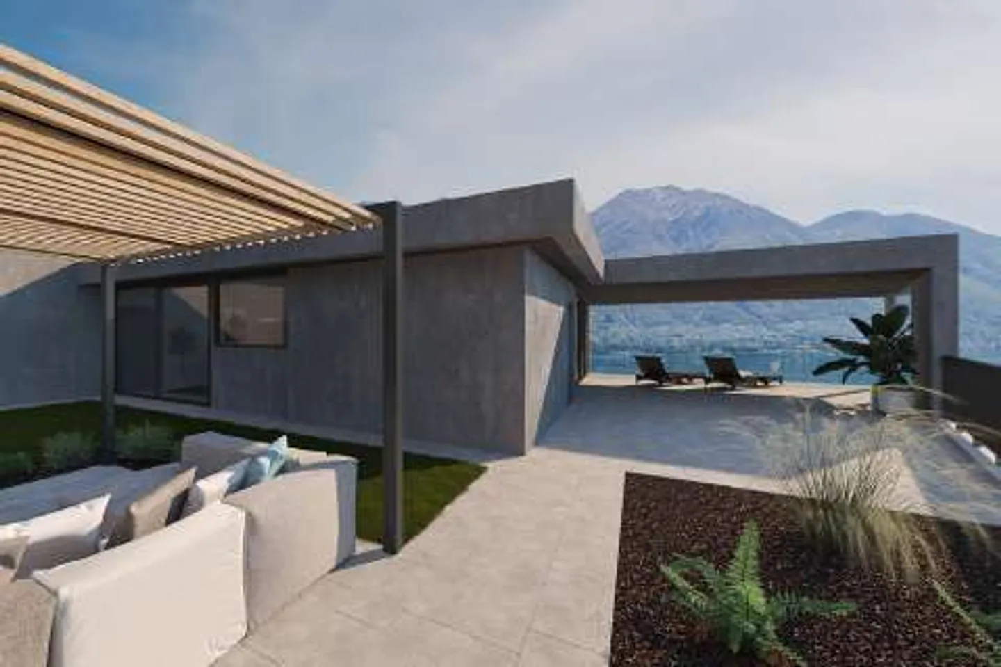 Modern penthouse 4.5 rooms with large balcony, Brione sopra Minusio - Photo 5 of 6