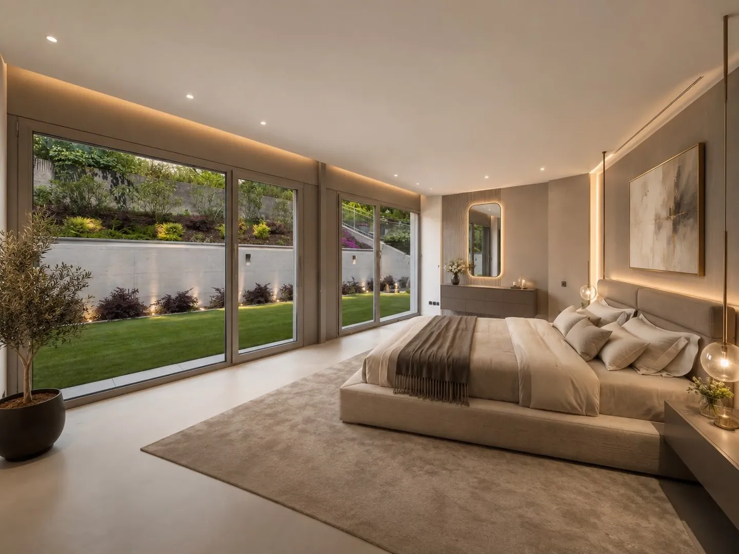 Luxury and elegance: exclusive 4.5-room penthouse with pool in Brione sopra Minusio - Photo 7 of 13