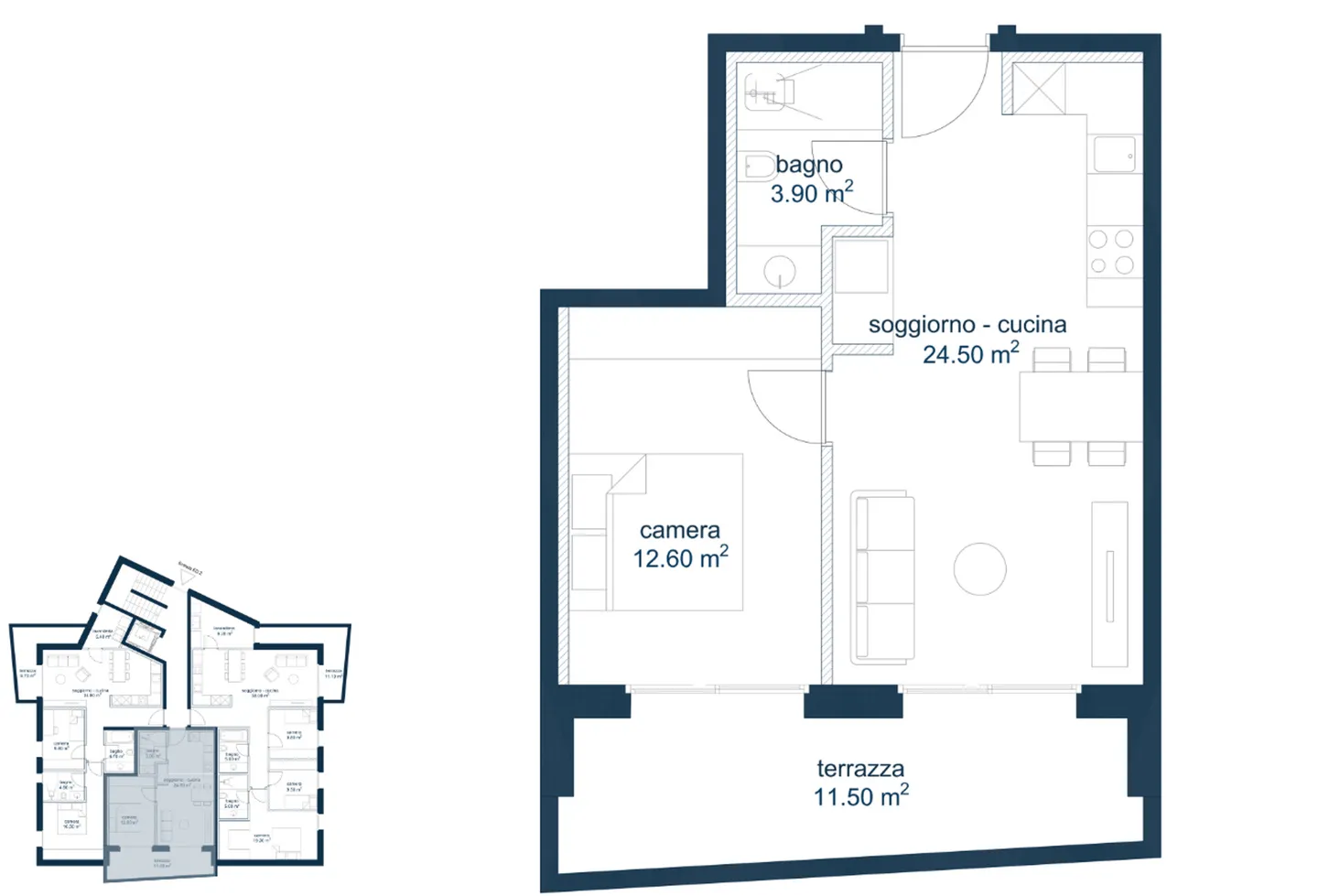 Exceptional 2.5-room apartment in Biasca, Canton Ticino - Photo 2 of 4