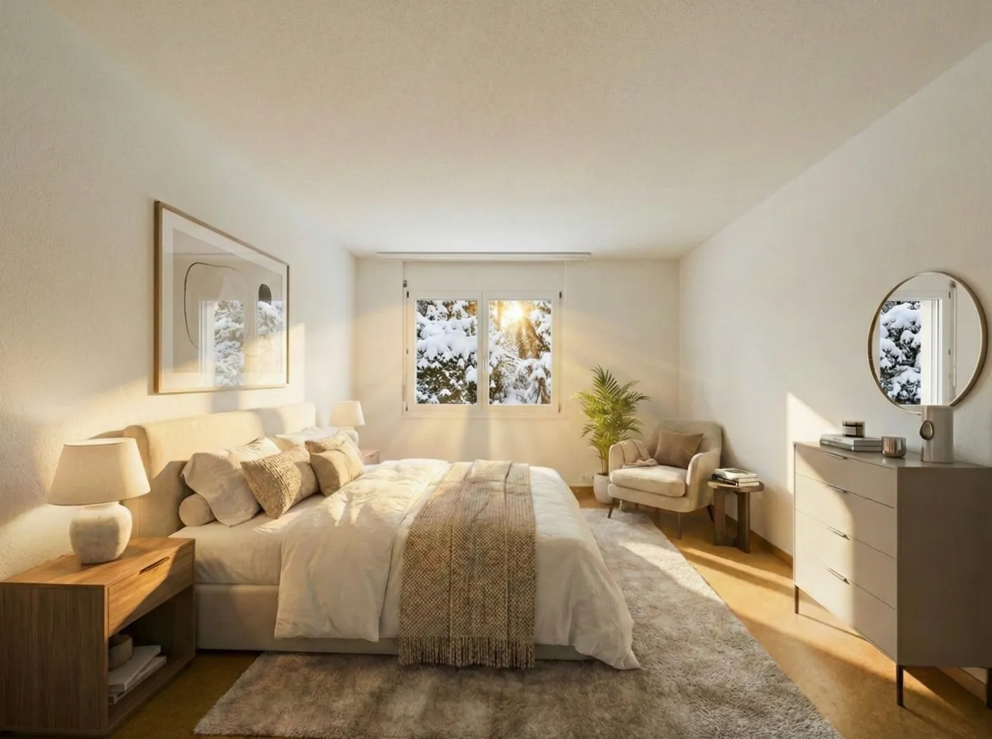 Appartamento affascinante di 3,5 stanze con terrazza e giardino privato a Samstagern - Foto 5 di 11