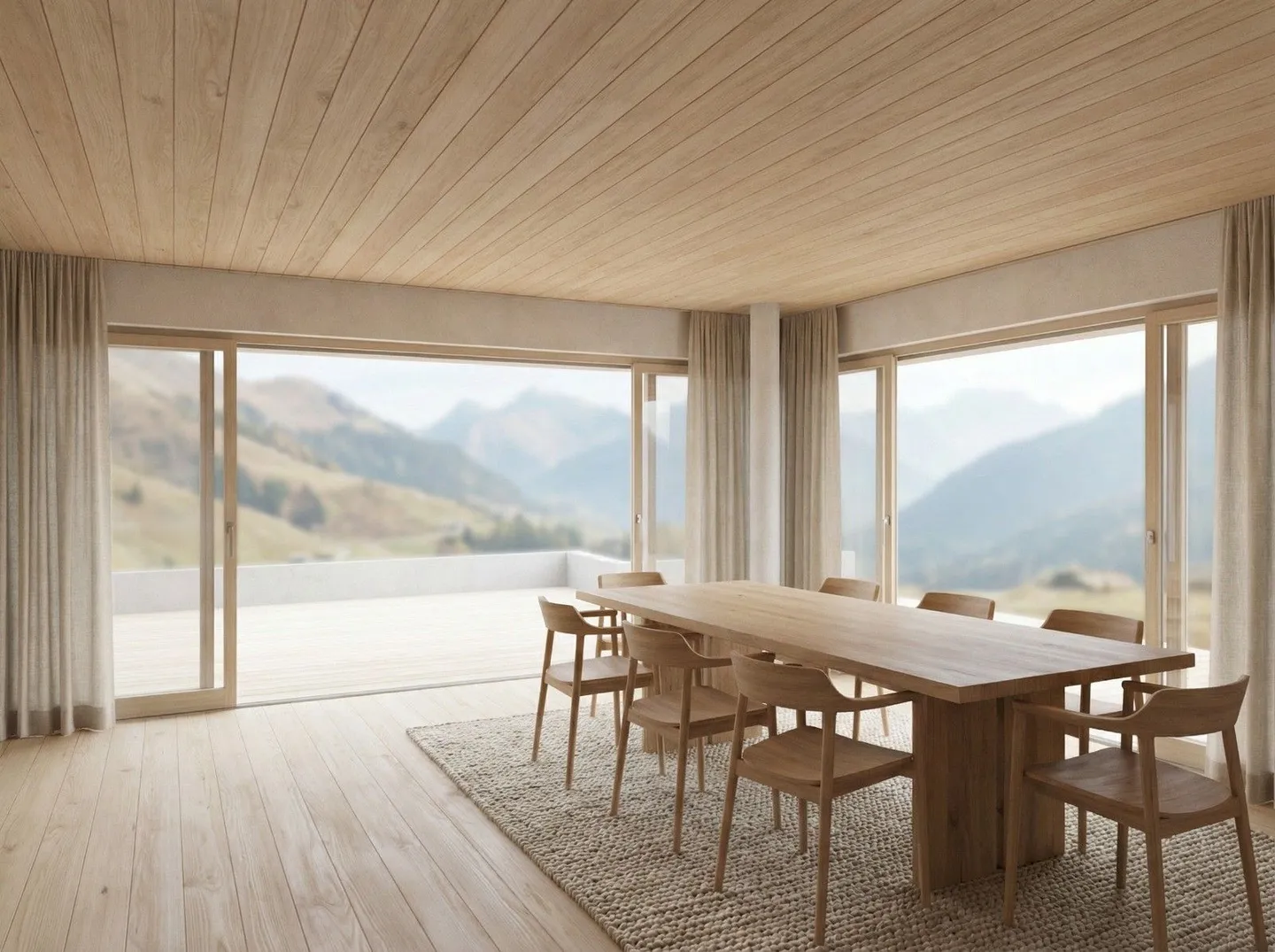 Chalet de charme avec vue alpine - Photo 1 sur 8