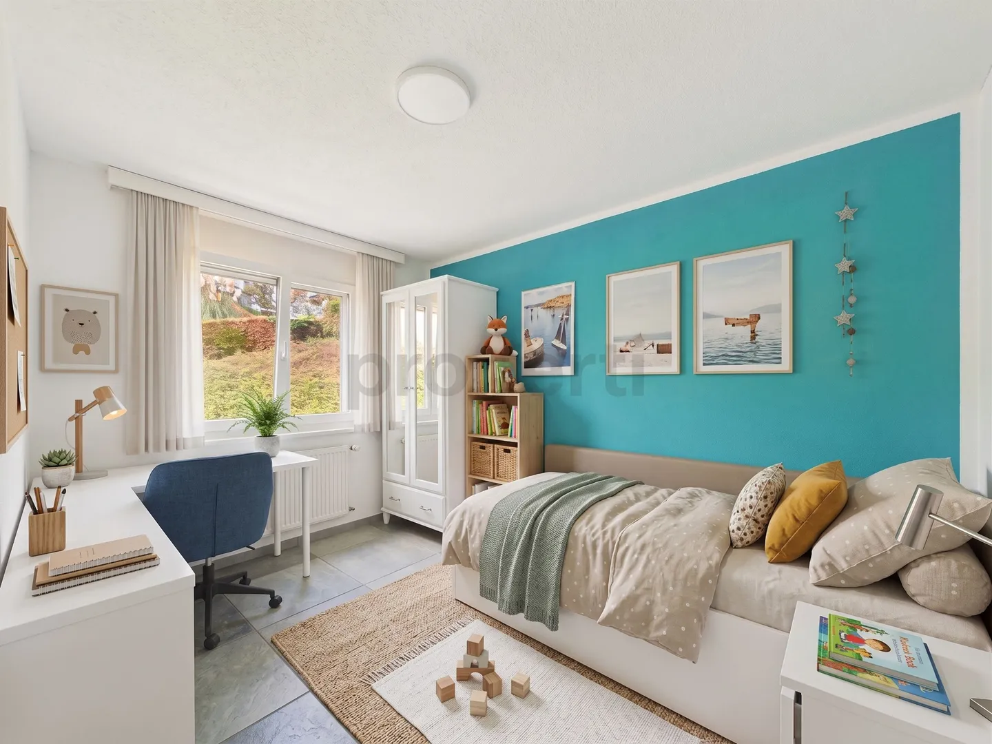 Quiet 5.5-Room Maisonette: Balcony in the Green, 4 Bedrooms & Large Hobby Room - Photo 6 of 13