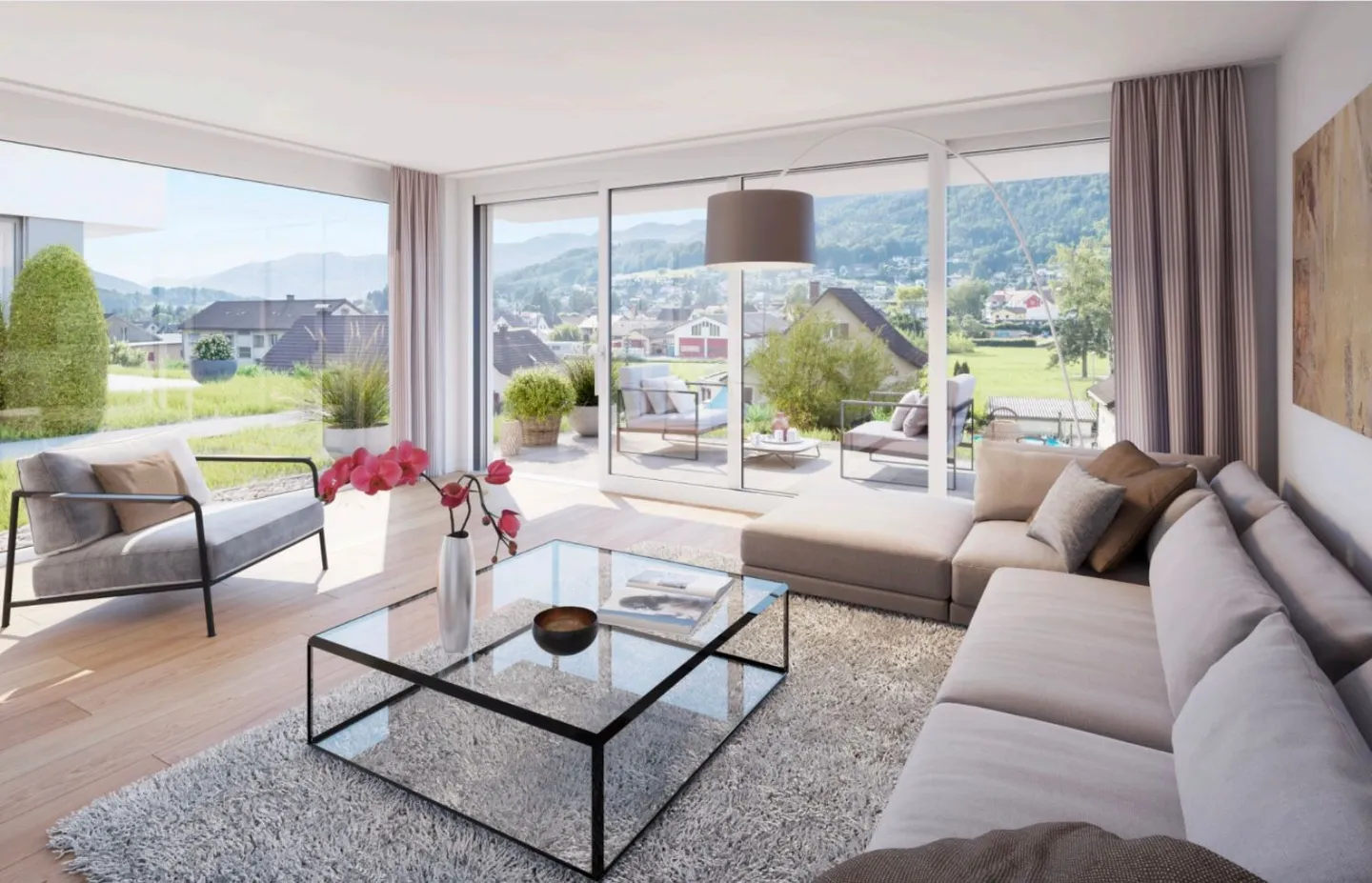 Nuove case unifamiliari 5 1D2 camere con garage sotterraneo - Foto 1 di 6