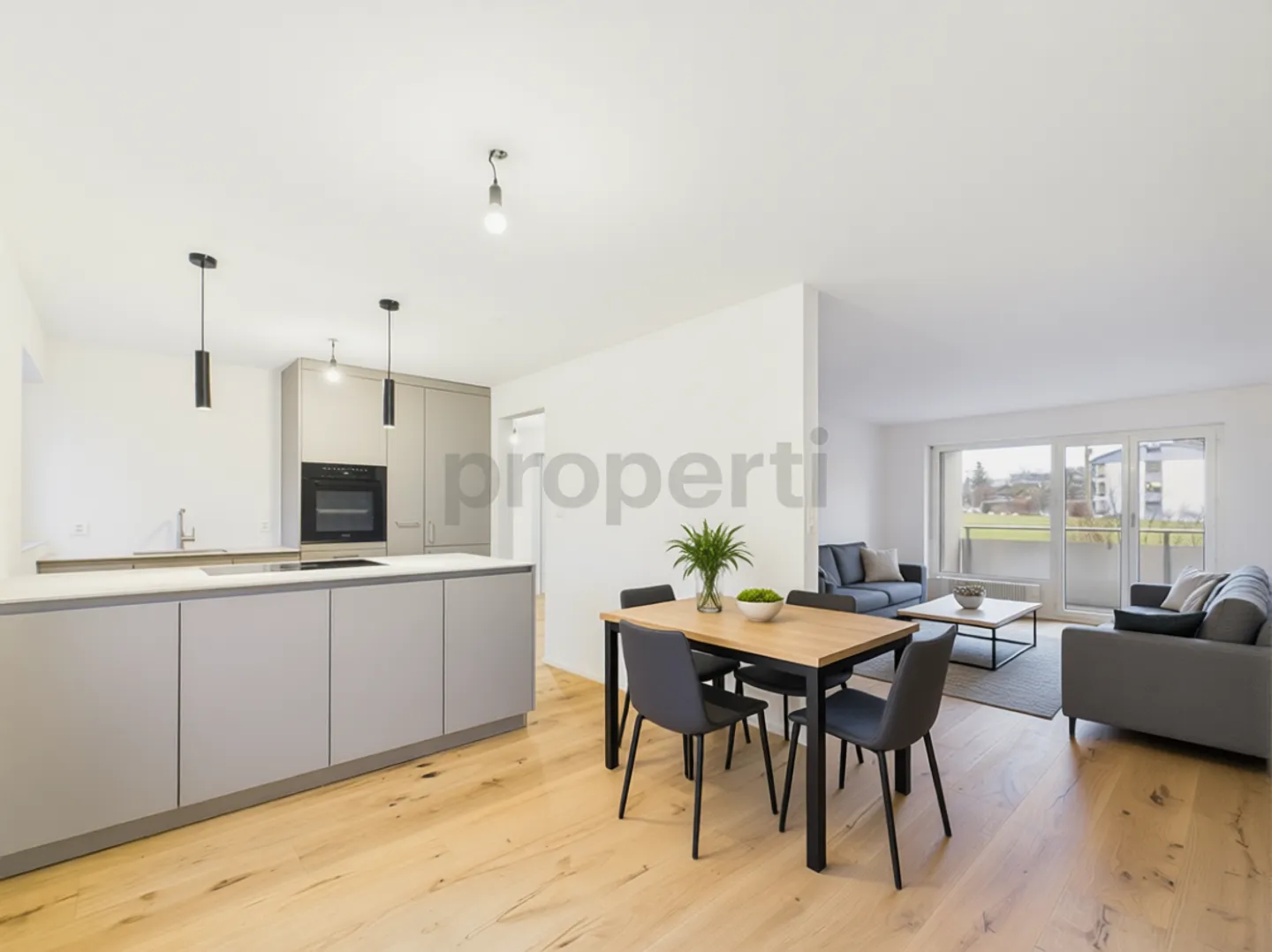 Appartement moderne de 3,5 pièces avec balcon à Wittenbach - Photo 1 sur 13