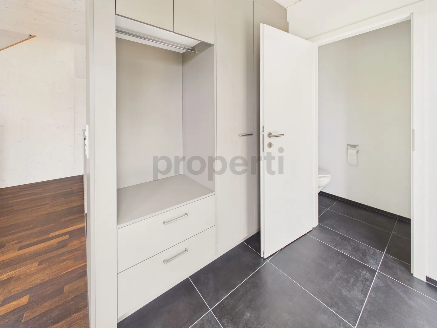 Stylish new-build detached house in sustainable timber construction with natural garden and Alpine views - Photo 11 of 13