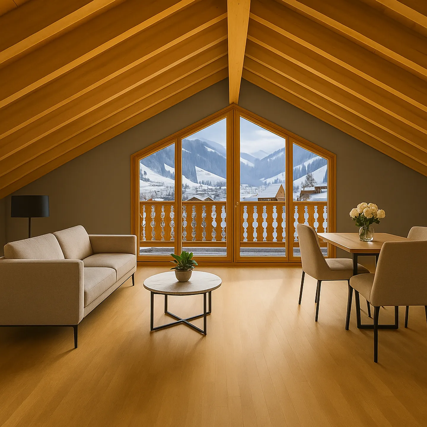 Duplex dException au Sommet : Vue Panoramique &amp; Résidence Secondaire Possible - Photo 5 sur 9