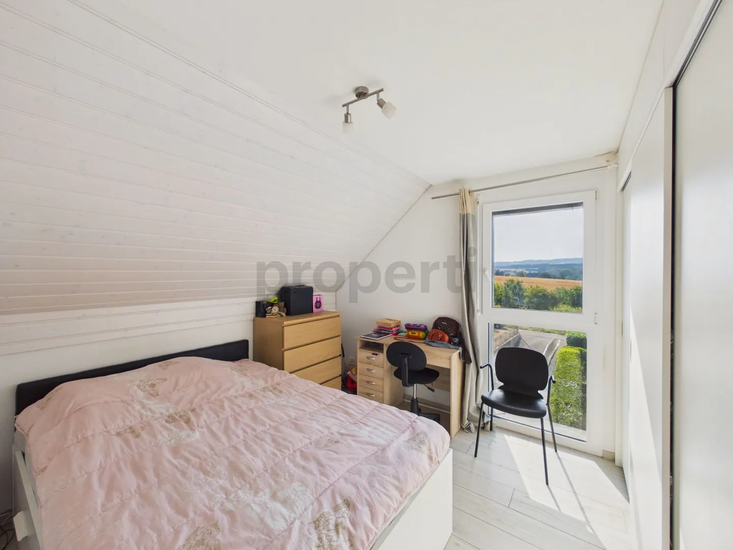 South-facing terrace, unobstructed view of the countryside and included parking spaces - Photo 6 of 13