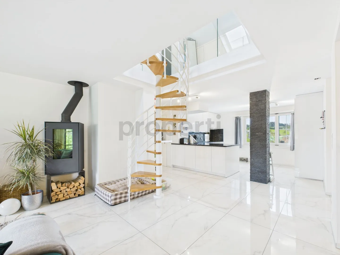 Appartement en duplex exclusif de 4,5 pièces à Wila - Photo 5 sur 11