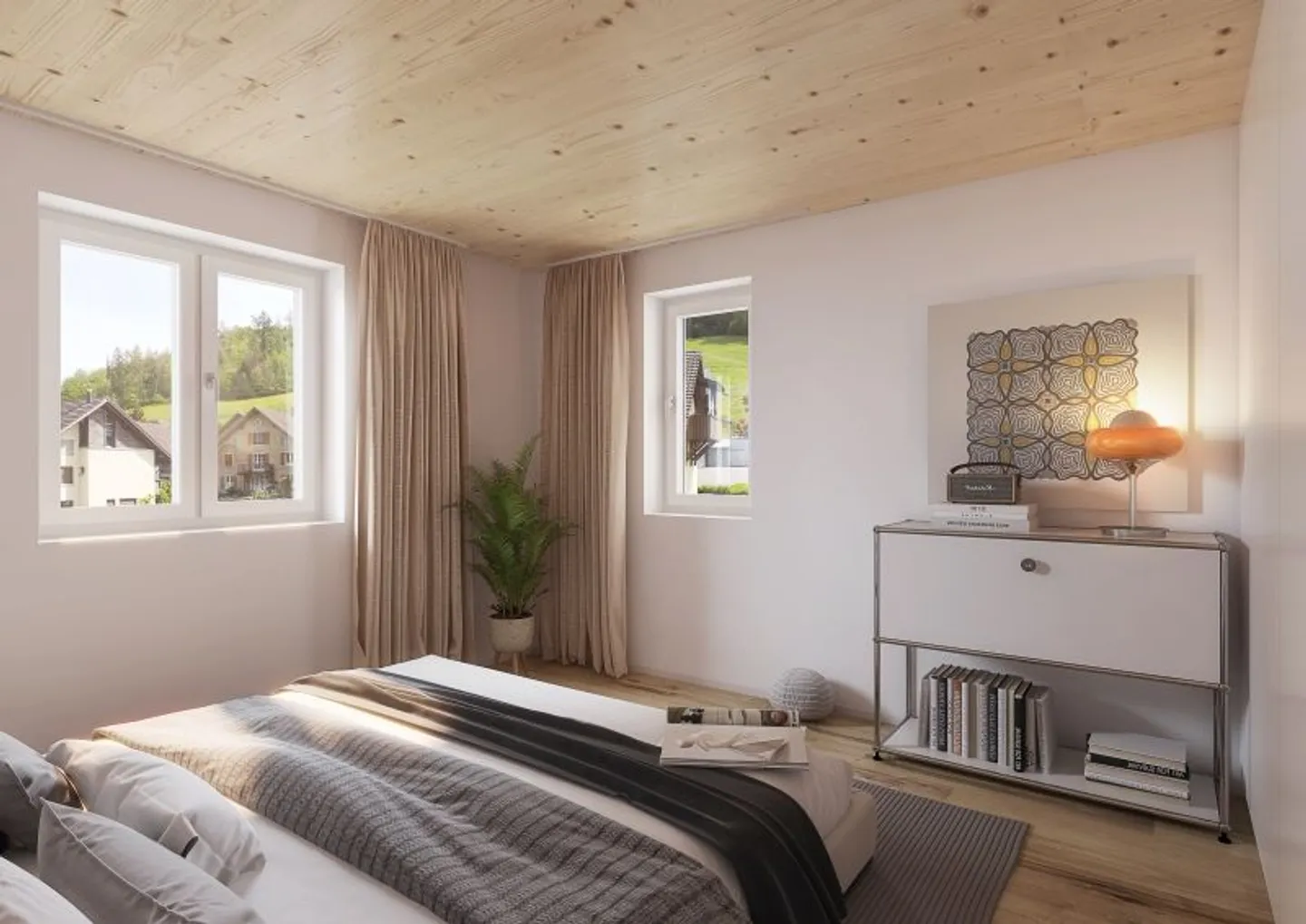 Modern 5.5-Room Duplex House with Beautiful Garden and Covered Patio, Hüttlingen - Photo 8 of 13