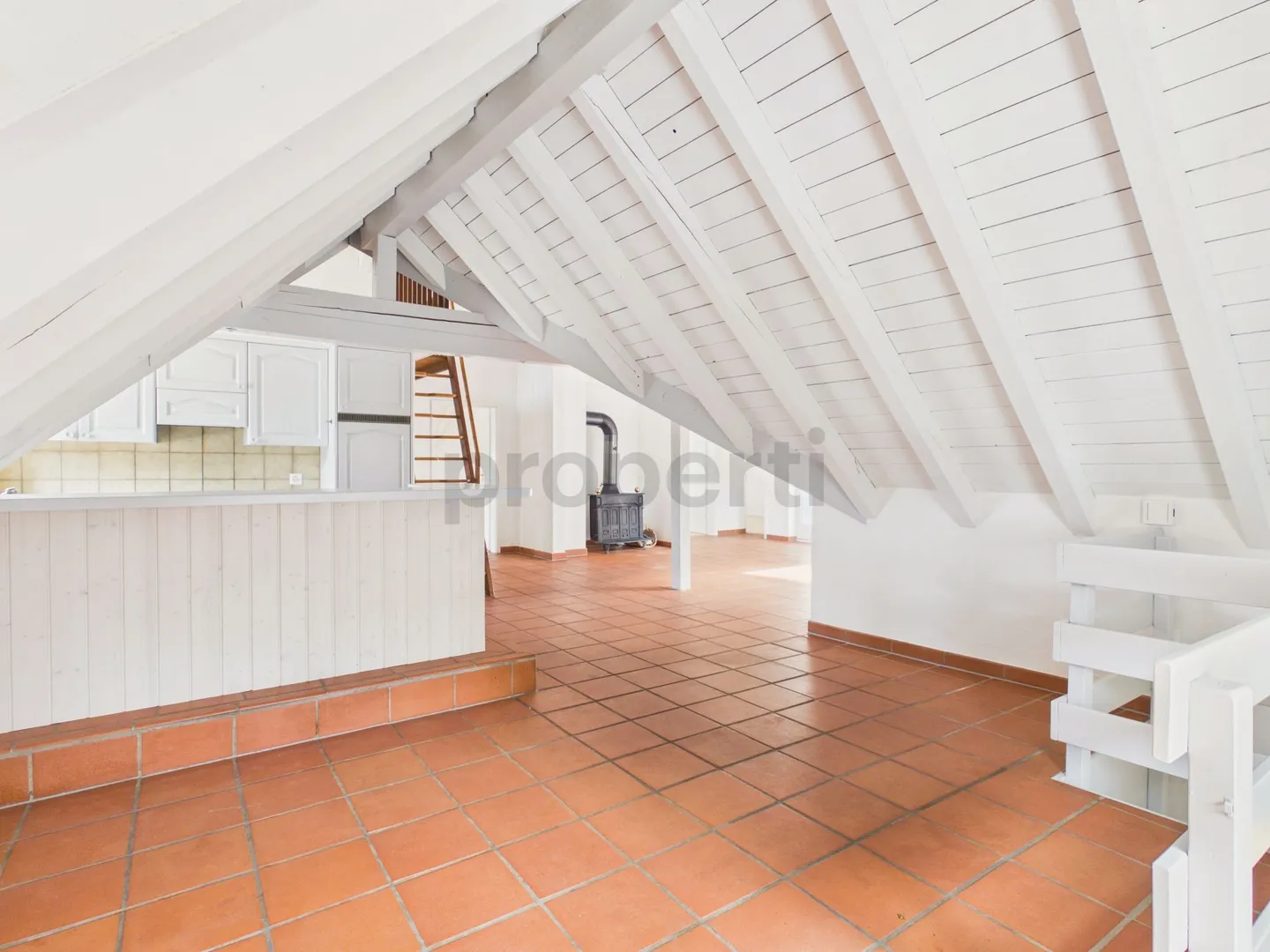 Cozy 4.5-room attic apartment with balcony in Beringen - Photo 12 of 13
