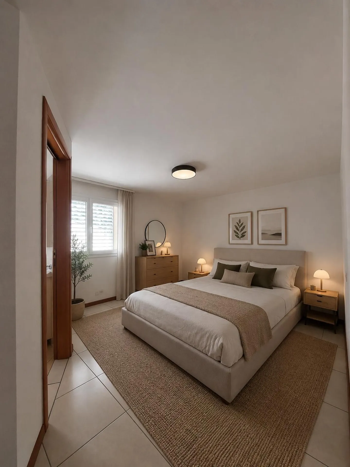 Helles und modernes 4,5-Zimmer-Apartment mit großem Balkon in Cadenazzo - Foto 4 von 9