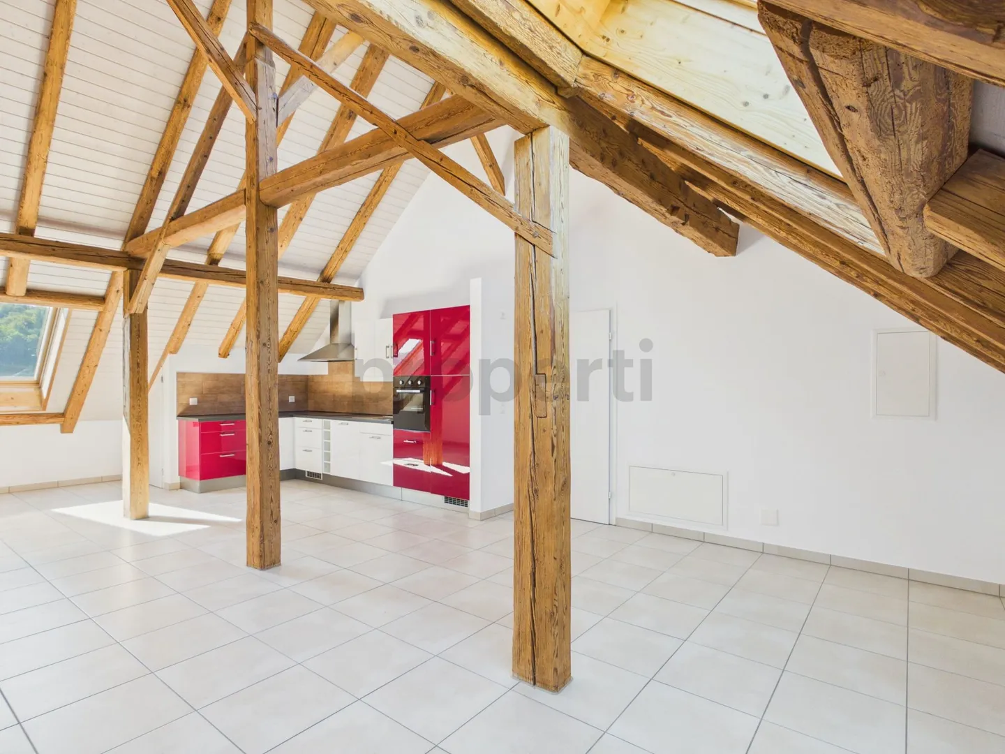 Appartement de 3,5 pièces a Champmartin - charme, cachet et tranquilité - Foto 2 di 12