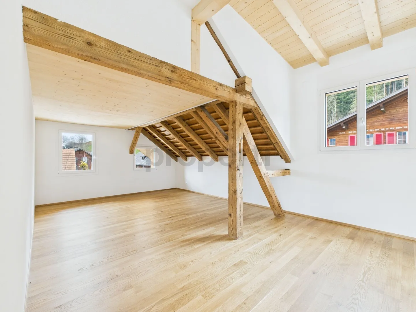 Attractive maisonette with large balcony in Eriz, Canton BE - First rental (possible as a second home) - Photo 5 of 11