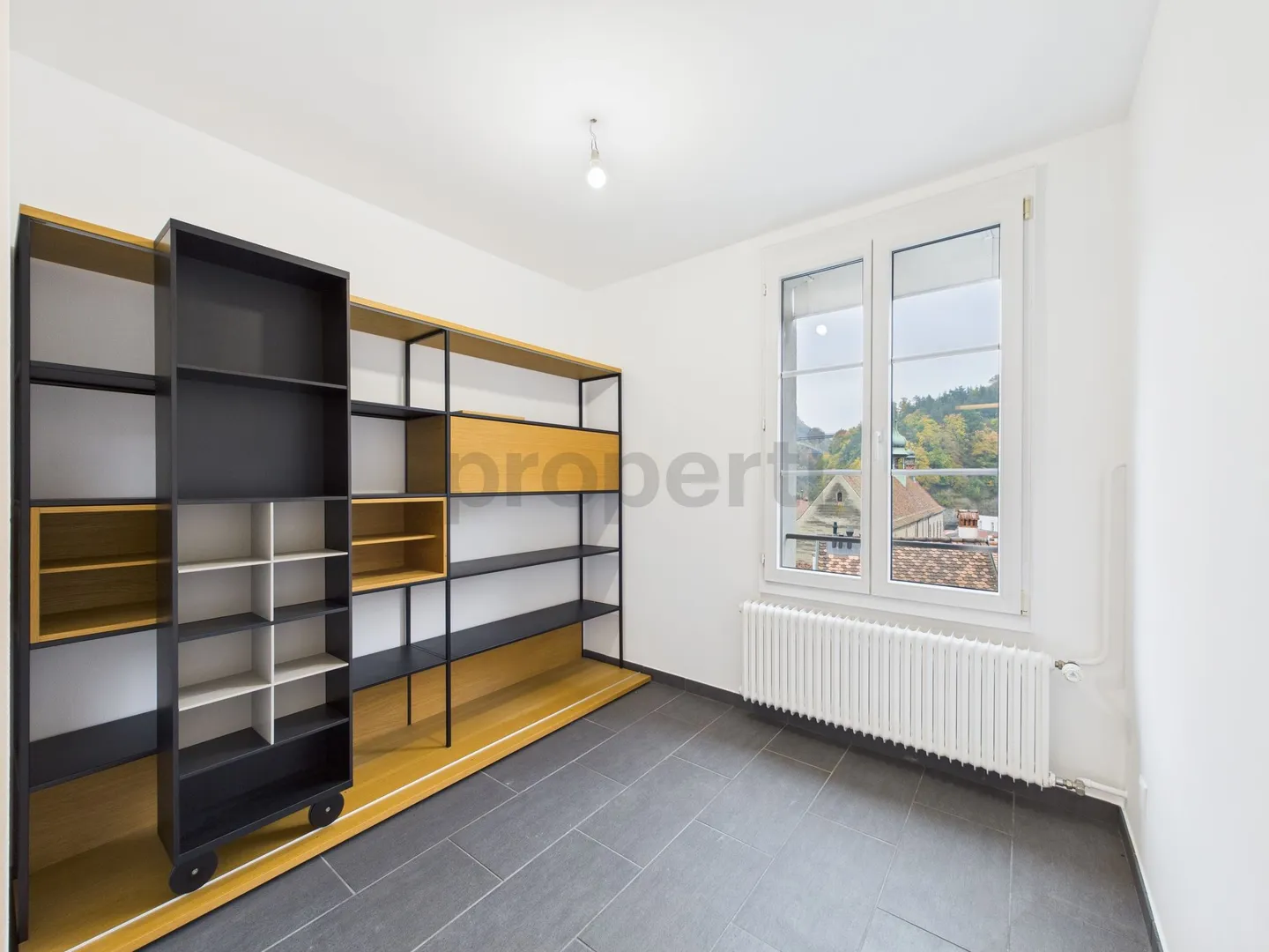 Außergewöhnliche Wohnung mit Panoramablick auf Fribourg - Foto 12 von 13