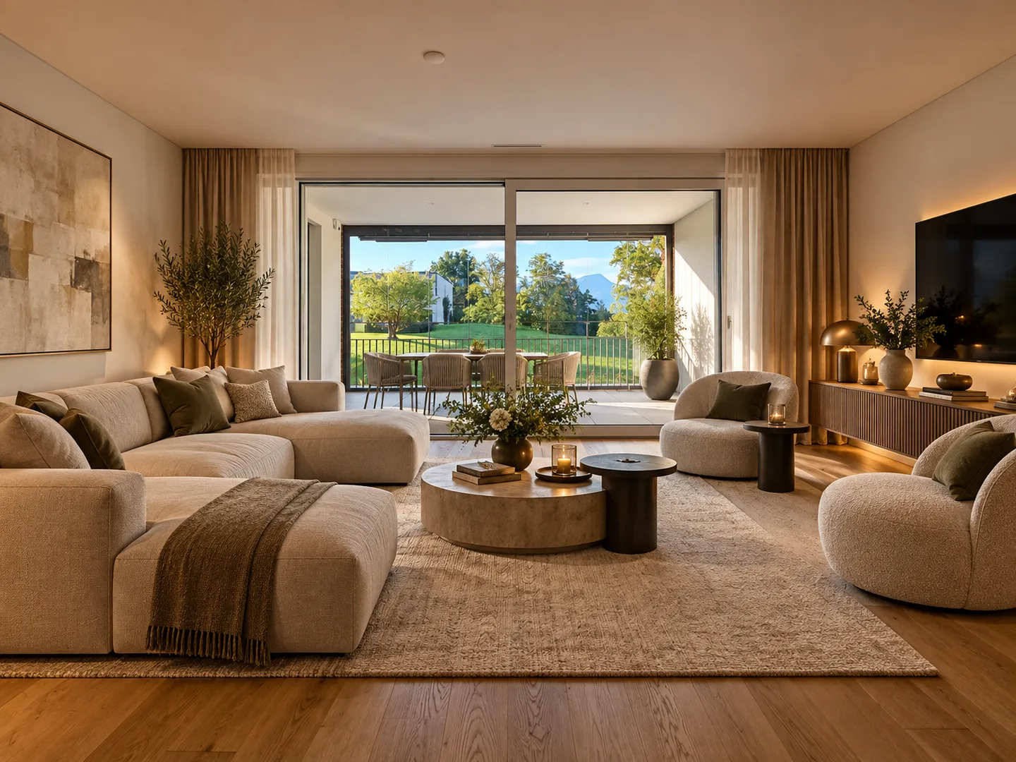 Steuervorteil trifft Wohnqualität  attraktive 4.5 Zimmer in Meggen - Photo 1 of 12