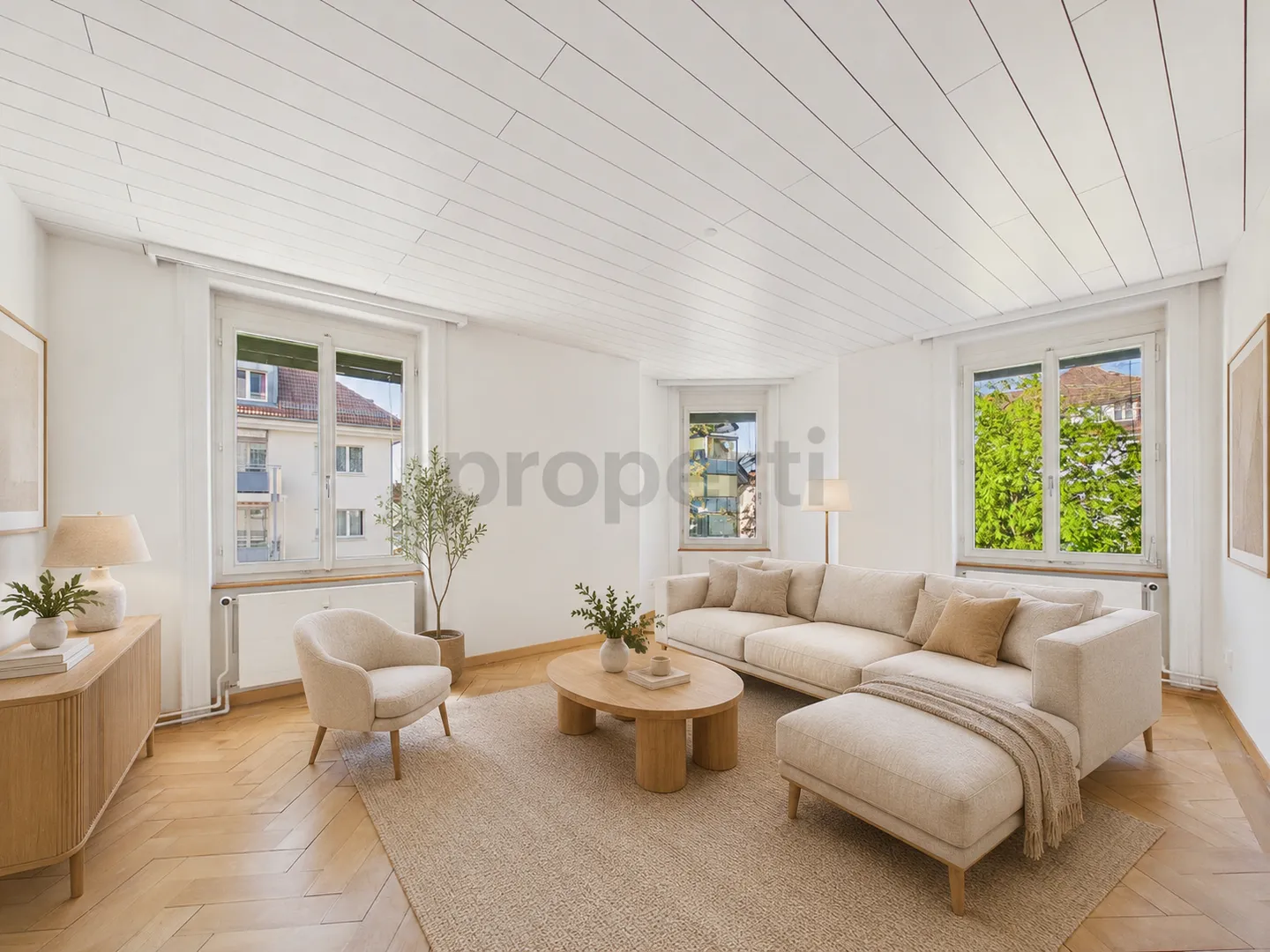 Appartamento di 4,5 stanze situato centralmente con terrazza di 200 m2 + giardino d'inverno di 18 m2 a San Gallo - Foto 1 di 13