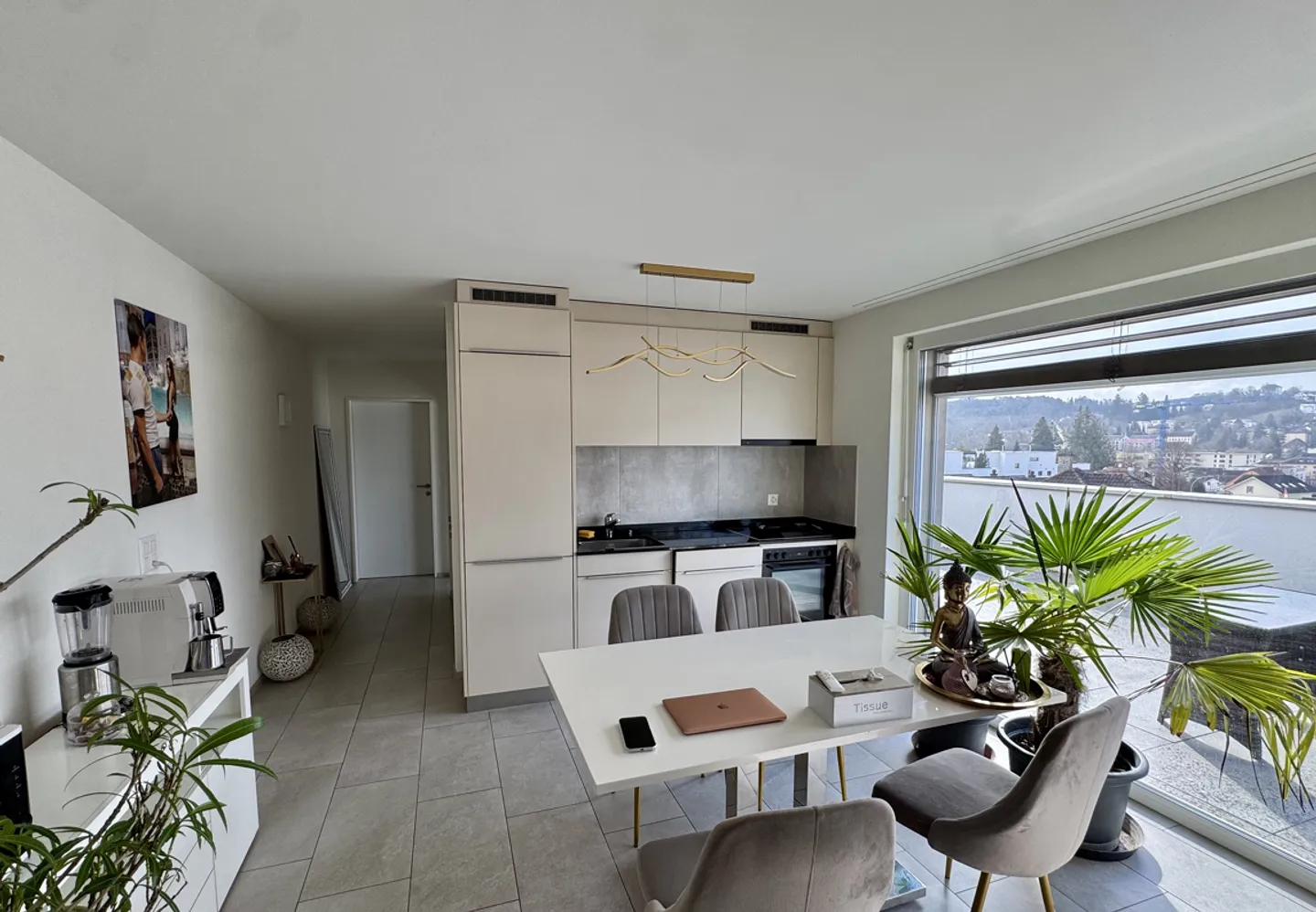 Moderna attico di 2.5 stanze con vista su Menziken - Foto 2 di 9