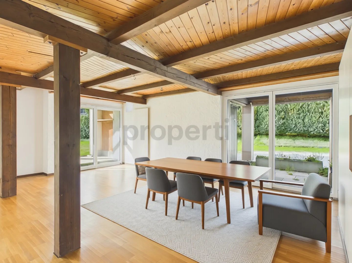 Bright 5.5-Room Duplex House with Terrace, Winter Garden, and Balcony, Dietlikon - Photo 8 of 13