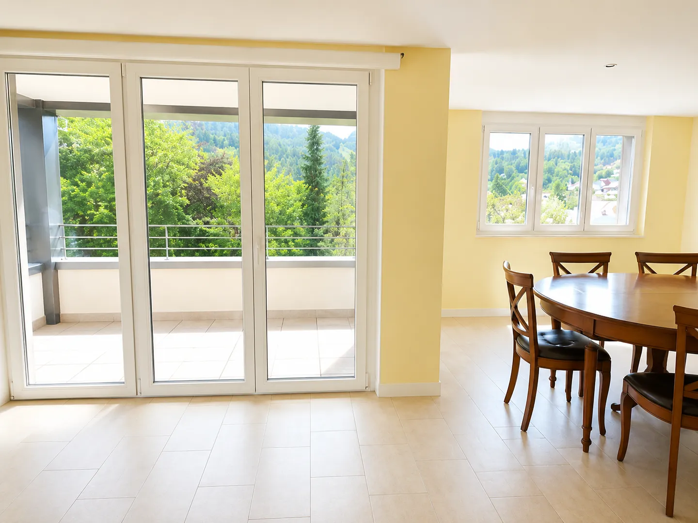 Möblierte Wohnung mit sonnigem Balkon, verfügbarer Tiefgarage und in der Nähe des Bahnhofs - Foto 1 von 6