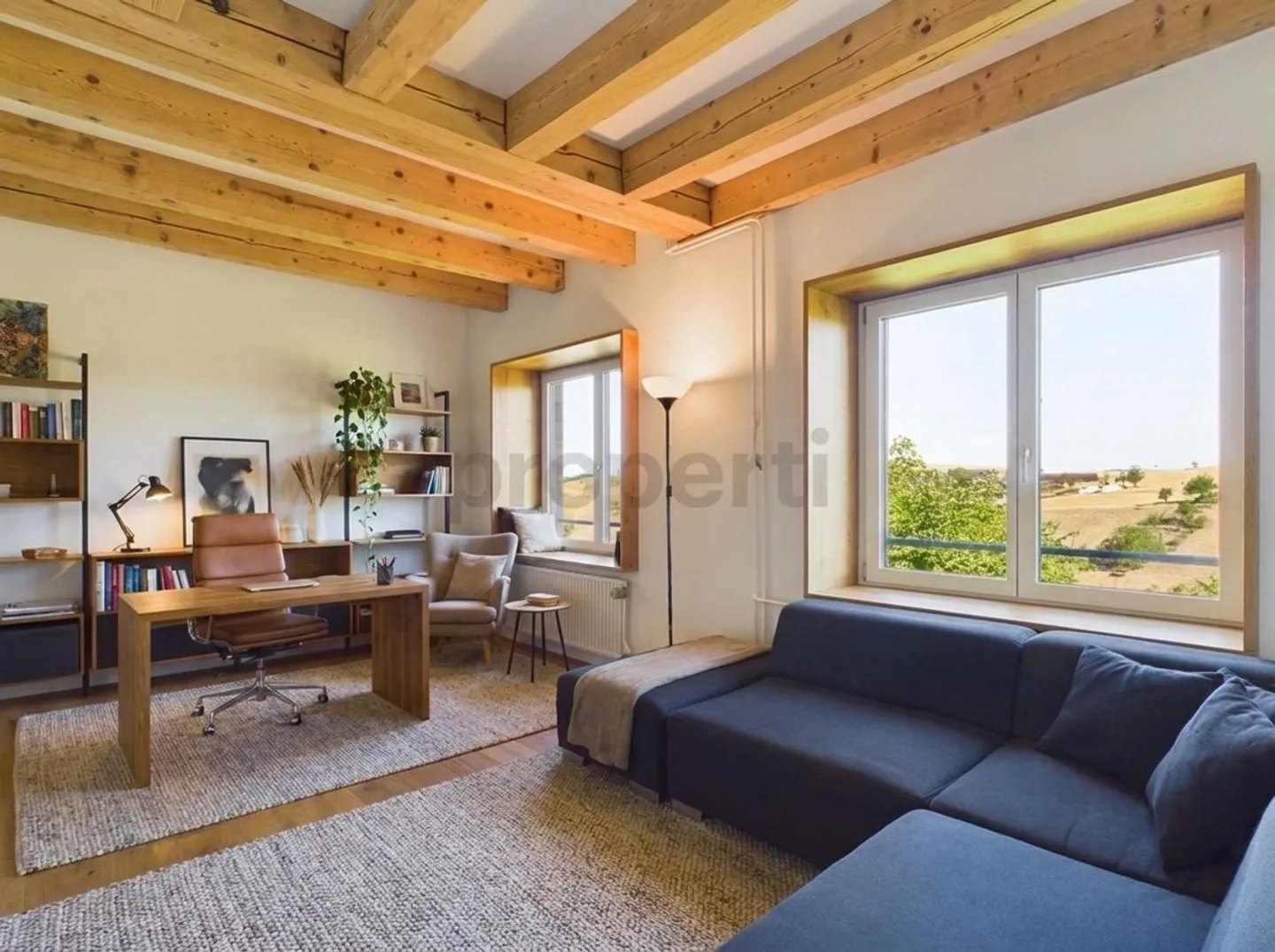 Charmante und naturnahe 4.5-Zi.-Wohnung mit einzigartiger Gemeinschaftsanlage, Pool und Sauna in Arisdorf - Photo 1 of 11