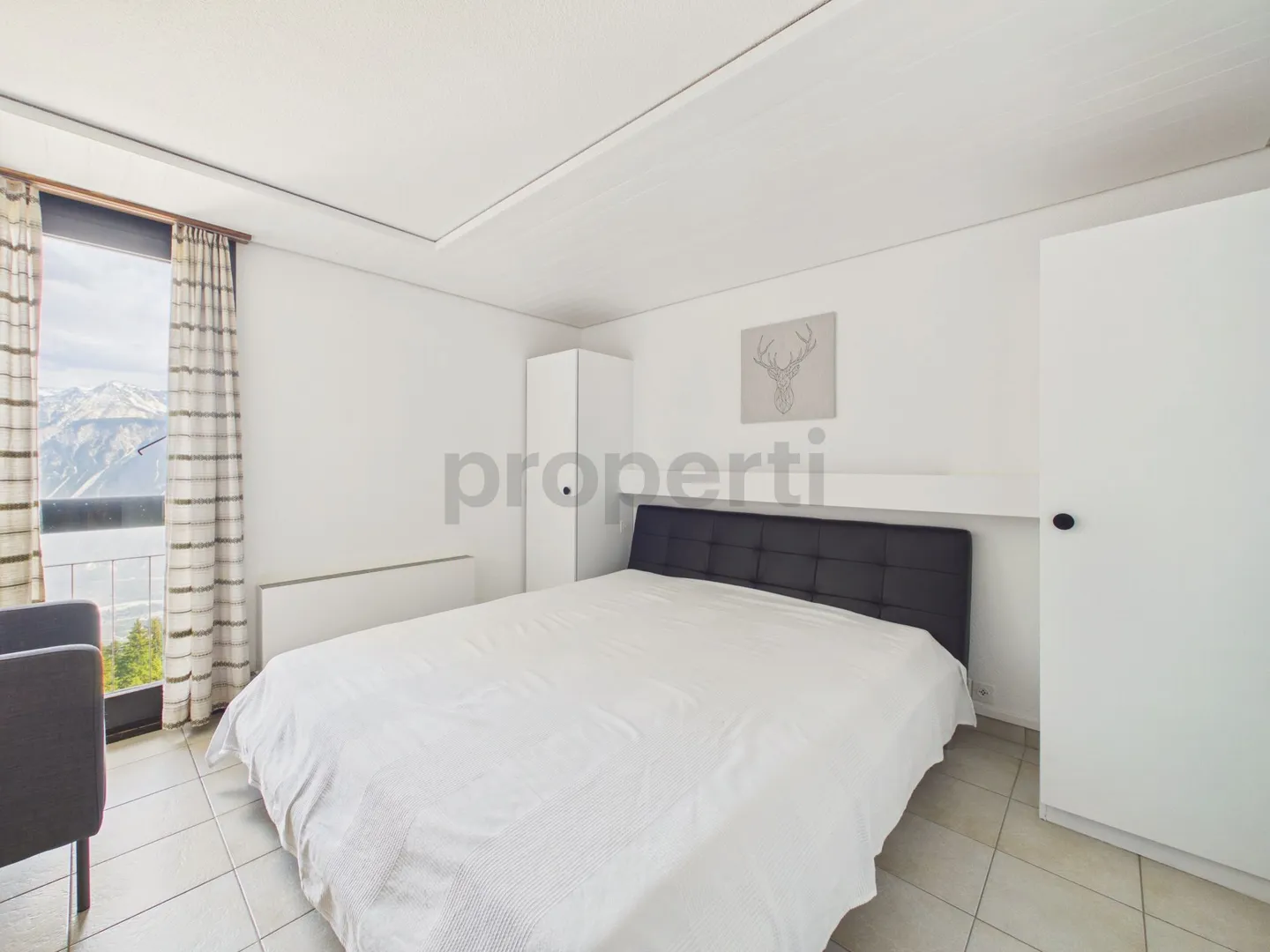 Wunderschöne 2,5 Zimmer mit Balkon in Aminona, Crans Montana - Foto 4 von 9