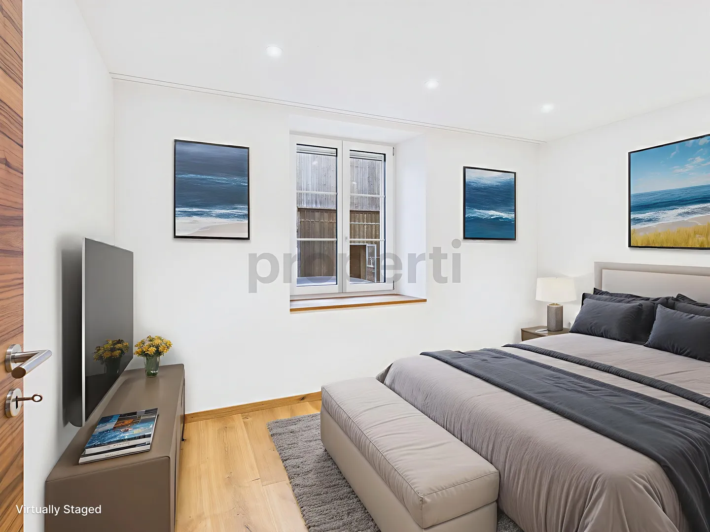 Appartamento attraente di 3,5 stanze con balcone a Zweidlen - Foto 9 di 12