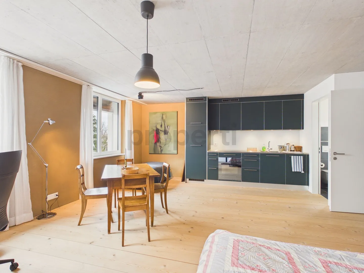 Monolocale moderno di 1,5 locali con arredamento elegante, Wetzikon ZH - Foto 4 di 12