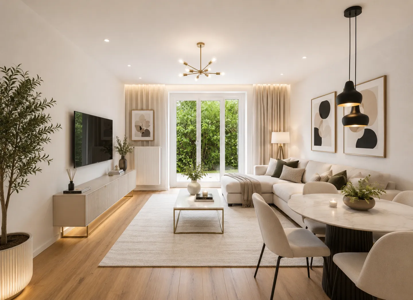 Geräumige 5.5-Zimmer-Wohnung mit Gartensitzplatz, Luzern - Foto 1 di 8