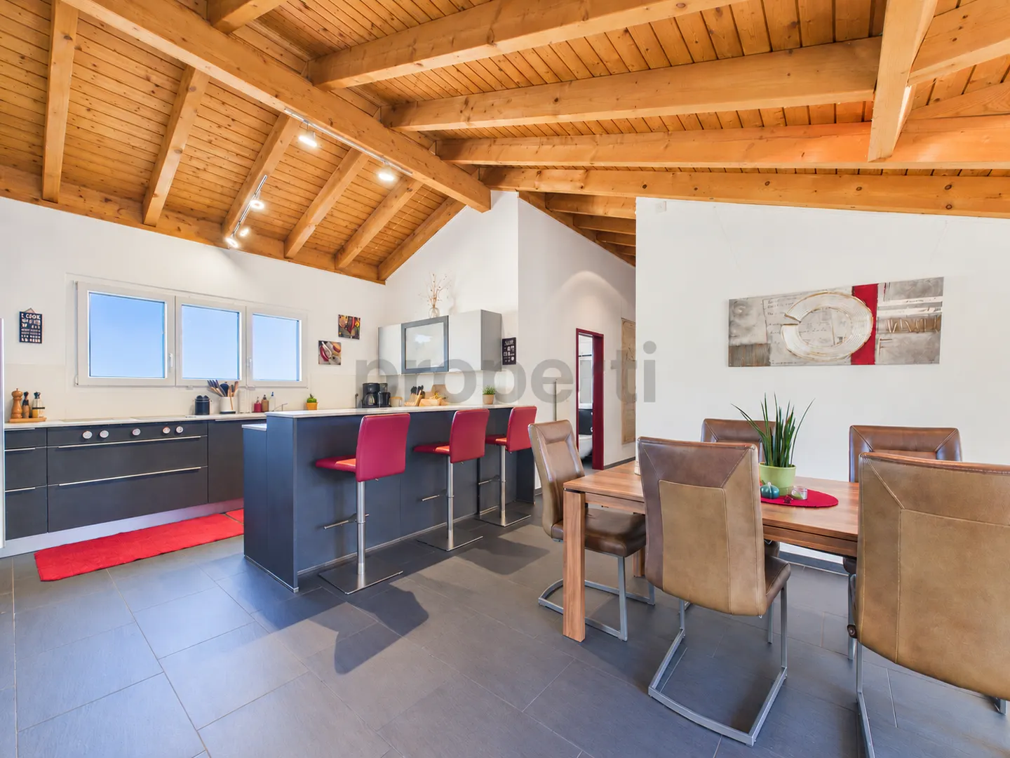 Exclusive Attic Penthouse with Dream Terraces - Panoramic View over the Rooftops - Photo 2 of 13