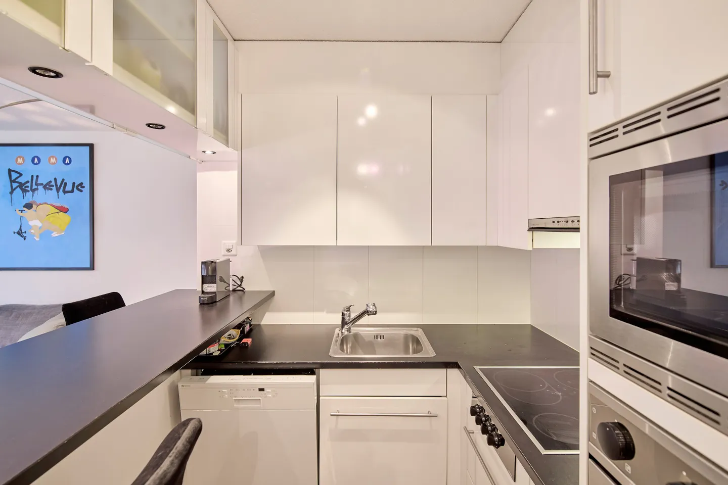 Appartement meublé 2 pièces avec balcon à Zurich Seefeld dans un emplacement calme - Photo 6 sur 12