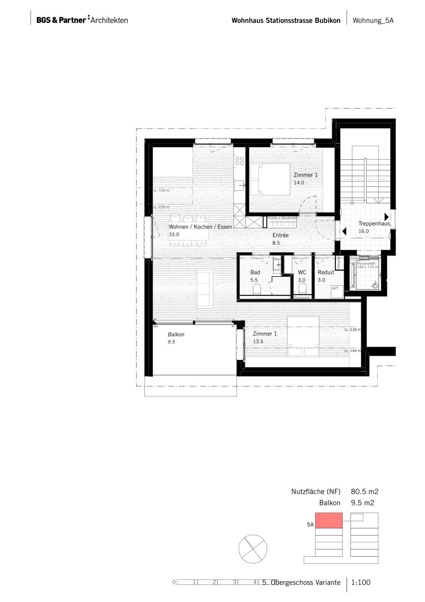 Exclusive 2.5-room new apartment in Bubikon - Photo 9 of 10